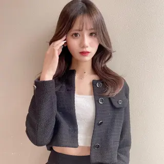 セミロング 石山 洸平のヘアスタイル