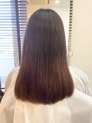 ロング アミーベル🧸🧡 井口店✂️しおりのヘアスタイル