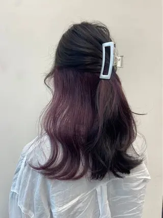 ロング カラー ALIVE原宿🖤 カラーリストるねこのヘアスタイル