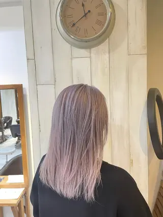 ミディアム カラー ALLEN hair 京橋店のヘアスタイル