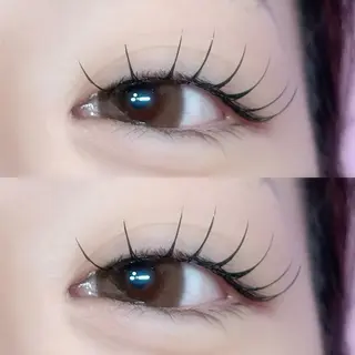 マツエク・マツパ 白井 凛花のマツエク・マツパデザイン