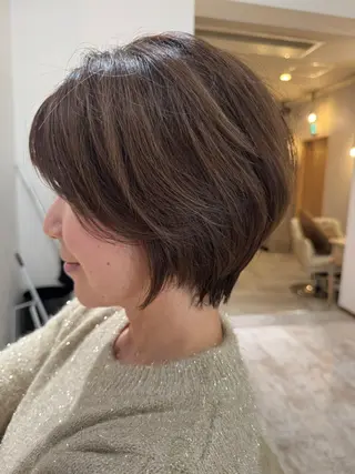 ショート aqush所属・メンズパーマ/美髪 仲井康己のヘアスタイル
