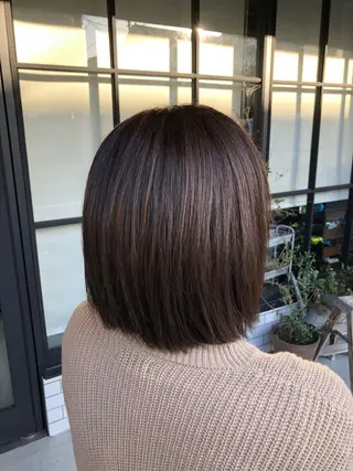 ミディアム 三宅 涼馬のヘアスタイル