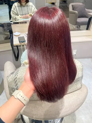 ミディアム カラー HARUKA韓国ヘア /Luana梅田のヘアスタイル