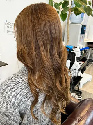 ロング 後藤 みなものヘアスタイル