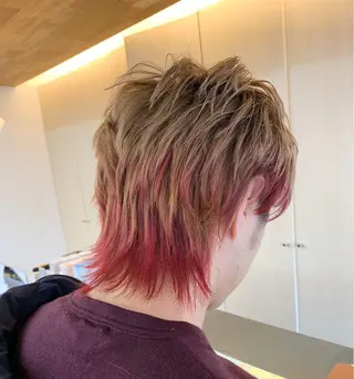 ショート カラー 大阪長居🌱野見山 卓也のヘアスタイル