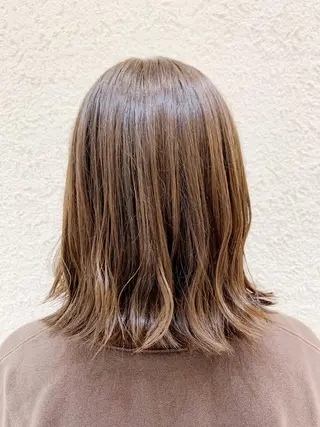 ミディアム カラー NYNY四條畷店 森 亮人のヘアスタイル