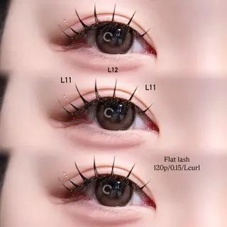 マツエク・マツパ LILY🎀 RINKAのマツエク・マツパデザイン