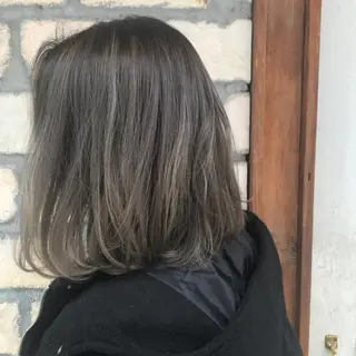 ミディアム カラー emme エミィ/立川のヘアスタイル