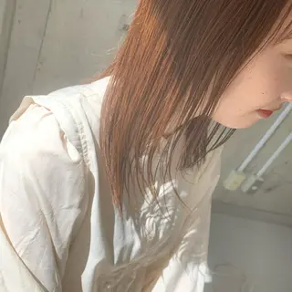 ミディアム カラー イワタ マハ/ minim hairのヘアスタイル