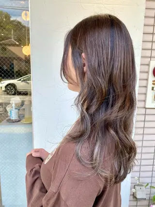 ロング Sabby所属・氏川洸希 パーマのヘアスタイル