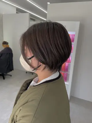 ショート 新村 華奈絵のヘアスタイル