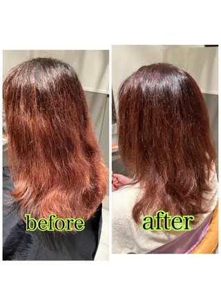 ロング カラー 大久保 陽子のヘアスタイル