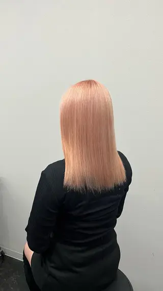 ミディアム BALE所属・大谷祥華／透明感カラ ー／髪質改善のヘアスタイル
