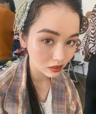 カラー AO所属・RISAKO 艶髪モテヘア🎀府中のヘアスタイル