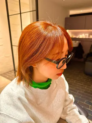 ミディアム カラー trym/ 木原裕希のヘアスタイル