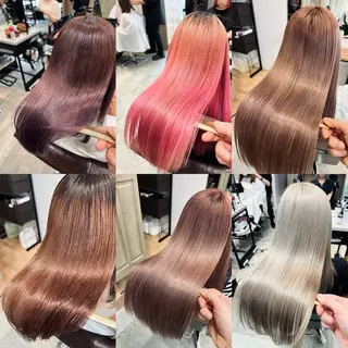 カラー ✨美髪縮毛矯正✨ HIKARIのヘアスタイル