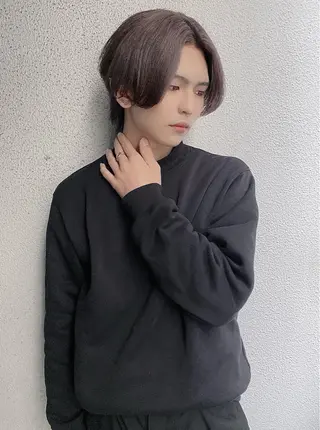 ミディアム カラー メンズ メンズサロン【owl 心斎橋】難波/アメ村のヘアスタイル