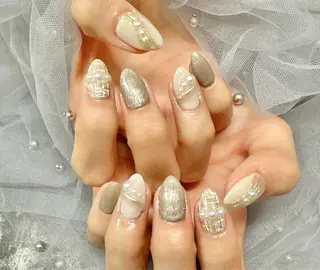 ネイル ラッキースター 大人気店のネイルデザイン