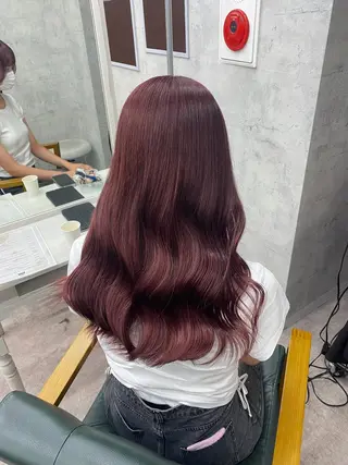 ロング limitみづき🌙 ブリーチカラーのヘアスタイル