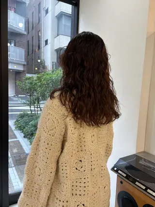 ロング パーマ NOUN所属・eri kinjoのヘアスタイル