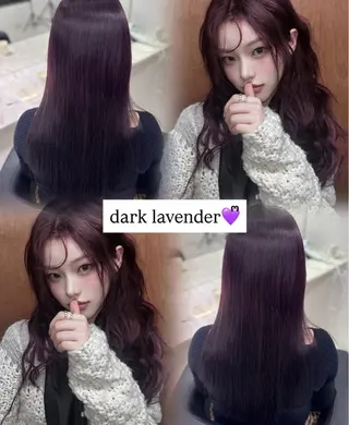 セミロング カラー navi所属・トレンドヘア/ ワンホン/aimiのヘアスタイル