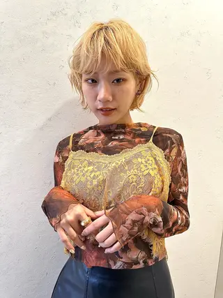 ショート taiga ショート /レイヤー/矯正🌈のヘアスタイル