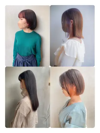 カラー 板谷みさき /艶ボブ/藤沢美容室のヘアスタイル