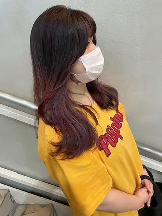 セミロング カラー 沖縄/ヘアアレンジ /ナカノのヘアスタイル