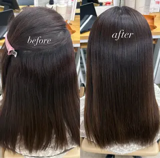 ロング sand ikebukuro所属・うる艶地毛風縮毛特化 ルナのヘアスタイル