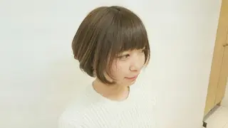 ショート 透明感ハイライト◎ 伊藤夏海のヘアスタイル
