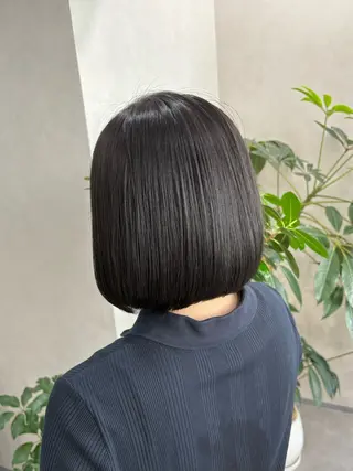 ショート カラー qumu 横浜所属・縮毛矯正/髪質改善 /似合わせカットのヘアスタイル