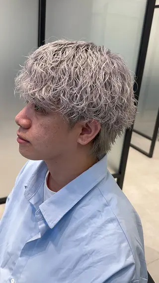ショート カラー メンズ メンズ特化美容師 東條 夏翔のヘアスタイル