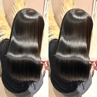 セミロング 銀座No.1髪質改善 縮毛矯正/本木のヘアスタイル
