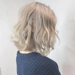 ショート カラー 酸性ストレート・ メンズ 三原 楊子のヘアスタイル