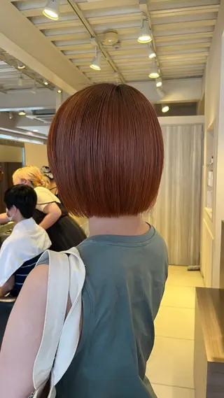 ショート カラー 【当日予約◎】 ZU-LU 礒野玲児のヘアスタイル