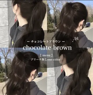 ロング メンズ Ayaka🖤 ブリーチなしカラーのヘアスタイル