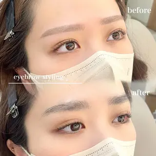 アイブロウ CURE MORITAのマツエク・マツパデザイン