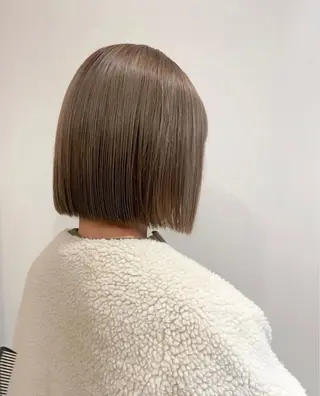 ミディアム ハイトーン/ 髪質改善/ヒロタリカのヘアスタイル
