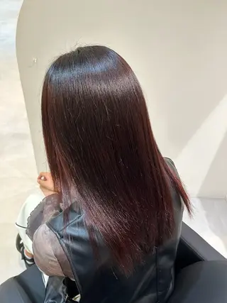 カラー 髪質改善ストレート 難波🫧kanamiのヘアスタイル