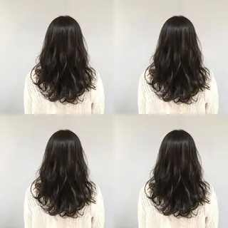 ロング カラー なんば髪質改善カラー Ardoreのヘアスタイル