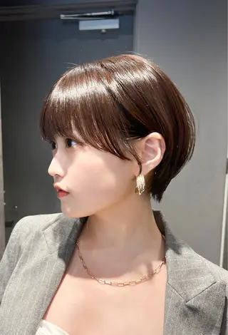 ショート 池袋　似合わせショー トヘア　萩原 佑紀のヘアスタイル