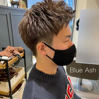 カラー メンズ 細沼 葵のヘアスタイル