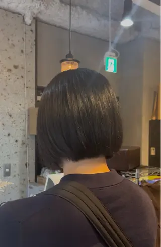 ショート lafith hair noa上新庄所属・上新庄/かじ ももな/透明感カラーのヘアスタイル