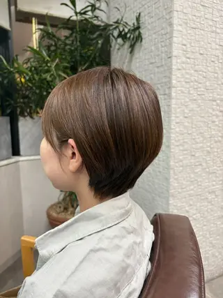 ショート 長内 大明のヘアスタイル