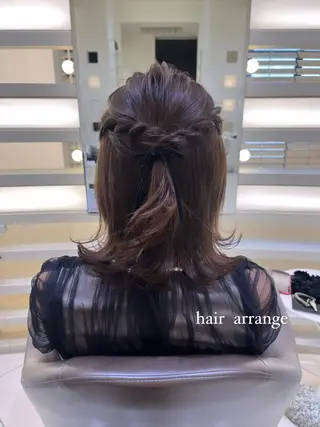 ミディアム 🫧オリーブカラー/ 酸性縮毛矯正銀座🫧のヘアスタイル