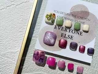 ネイル ビューティーサロン プチフルールのネイルデザイン