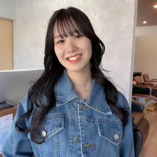 ロング カラー 高橋 みく/ minim 暖色のヘアスタイル