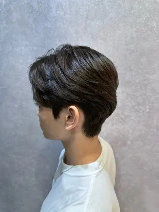 メンズ 🔸縮毛矯正/髪質 改善カラー石崎🔸のヘアスタイル