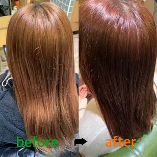 セミロング 🦋ふくい あやの🦋のヘアスタイル